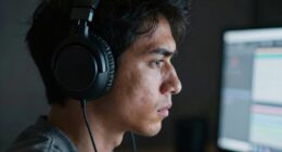 headphones influence editing fatigue
