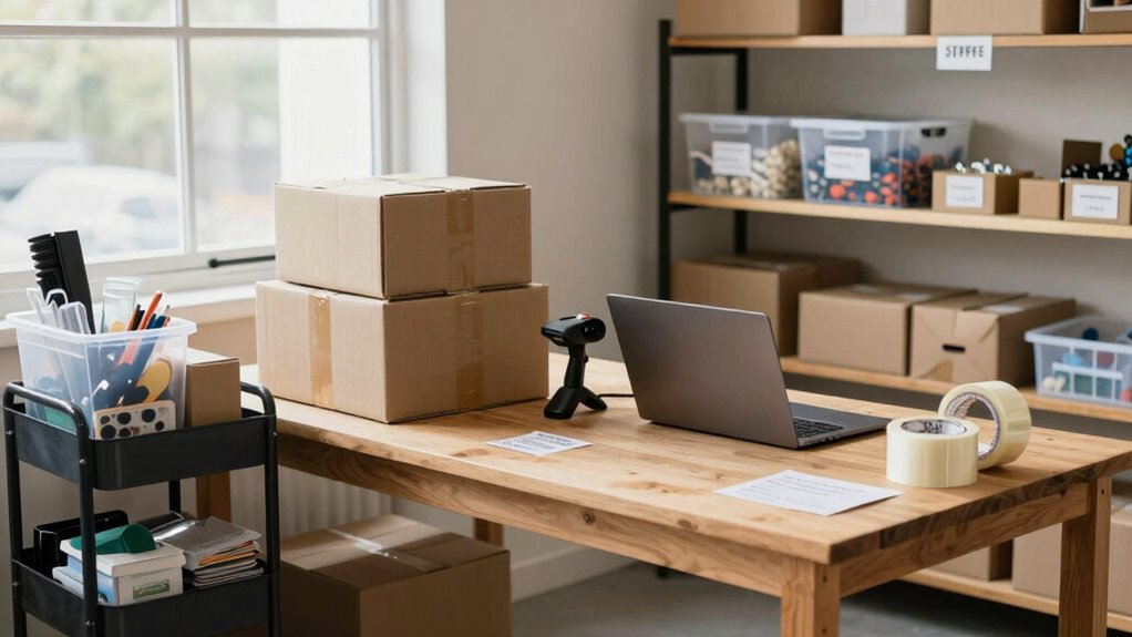 home based fulfillment setup