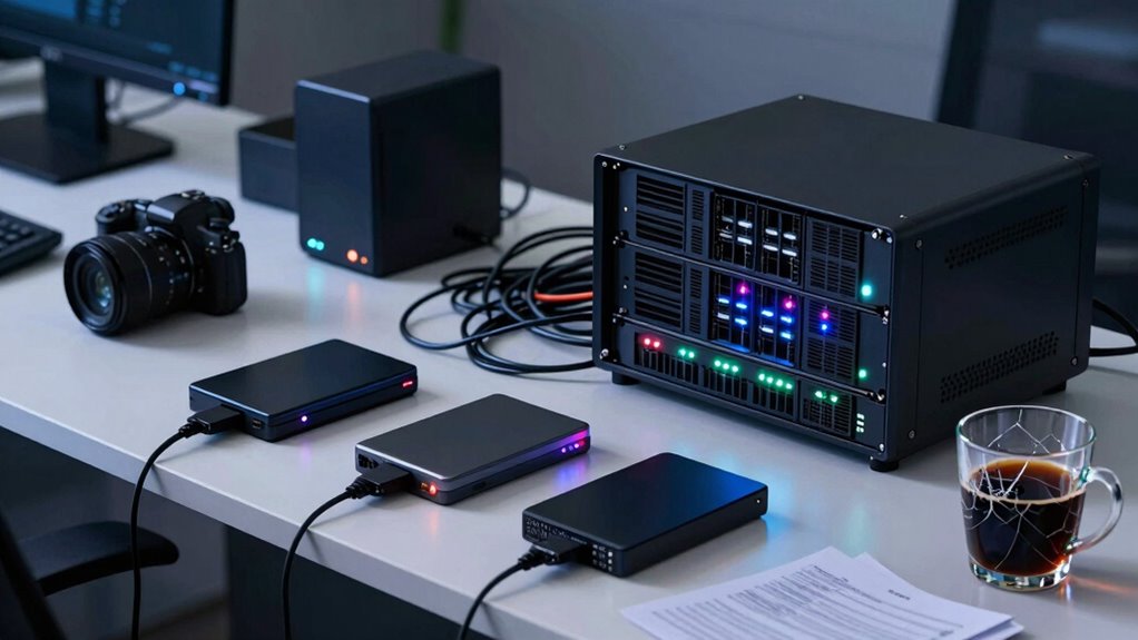 ignoring raid and backups