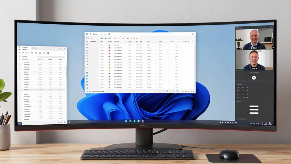 immersive organized multitasking workspace