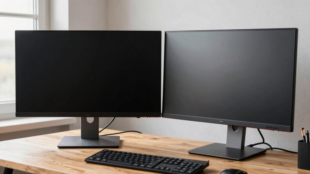 incorrect monitor height alignment