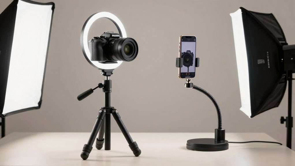 lighting and camera stability