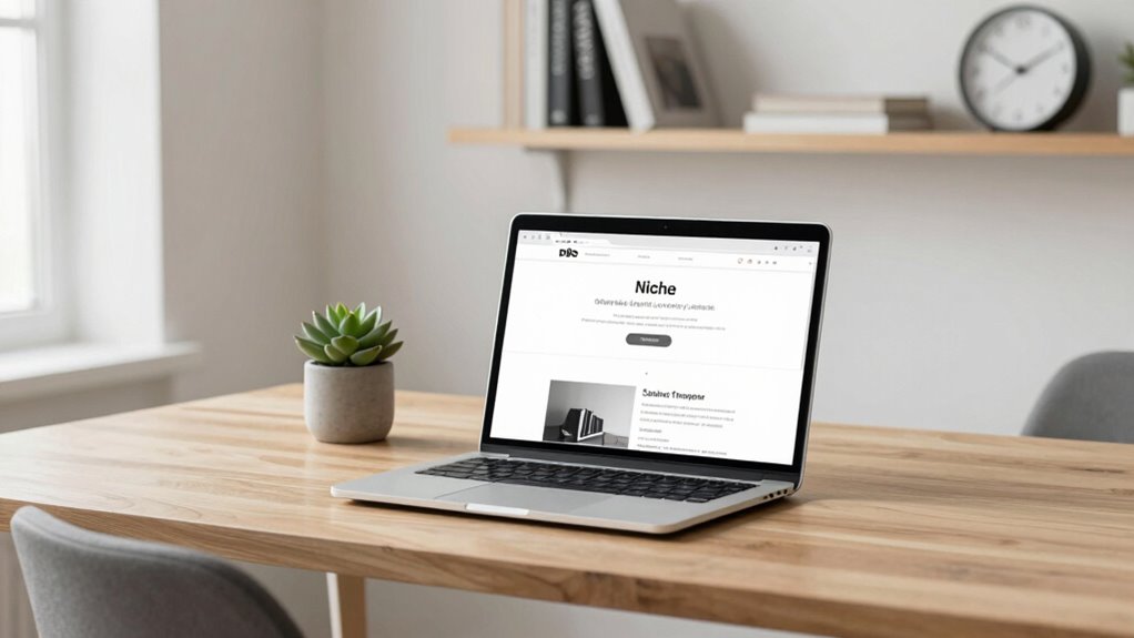 minimal content niche success