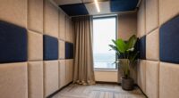 minimize echo with acoustic treatments