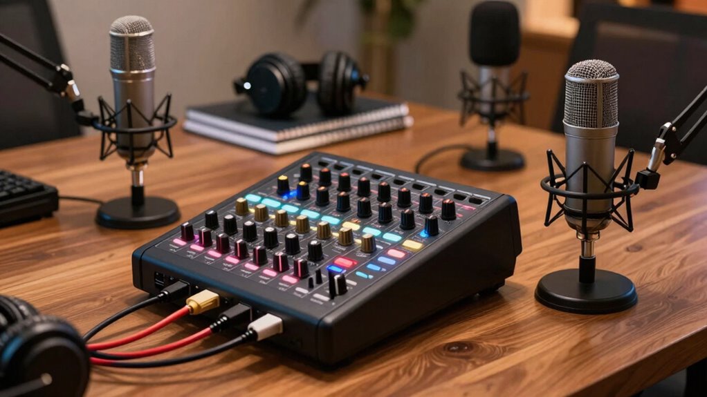 multi host podcast mixing