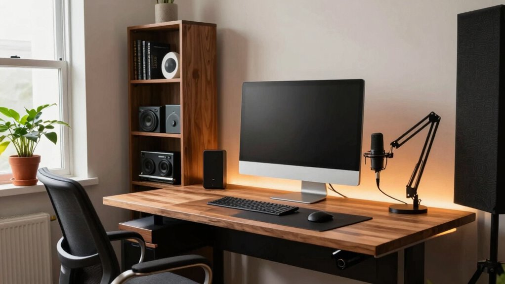 optimize sound and lighting