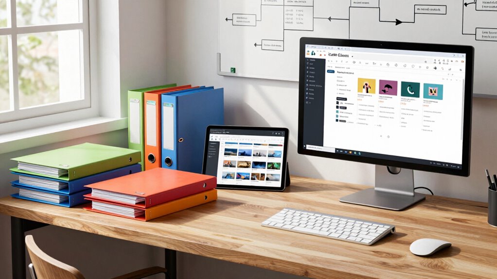 organize assets for publishing