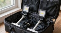 portable photography lighting setup