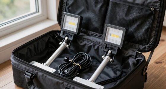 portable photography lighting setup