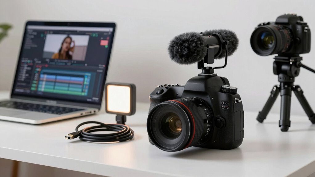 professional webinar recording setup