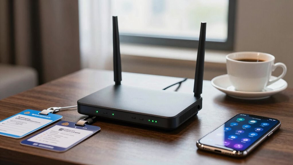 secure portable network connection