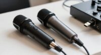 selecting appropriate microphone connection
