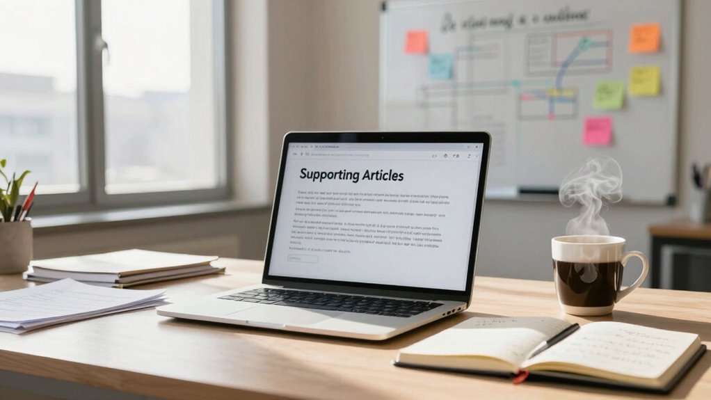 supporting articles add value