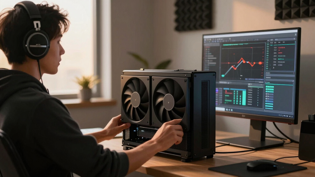 How to Reduce Heat and Noise in a High-Power AI Workstation