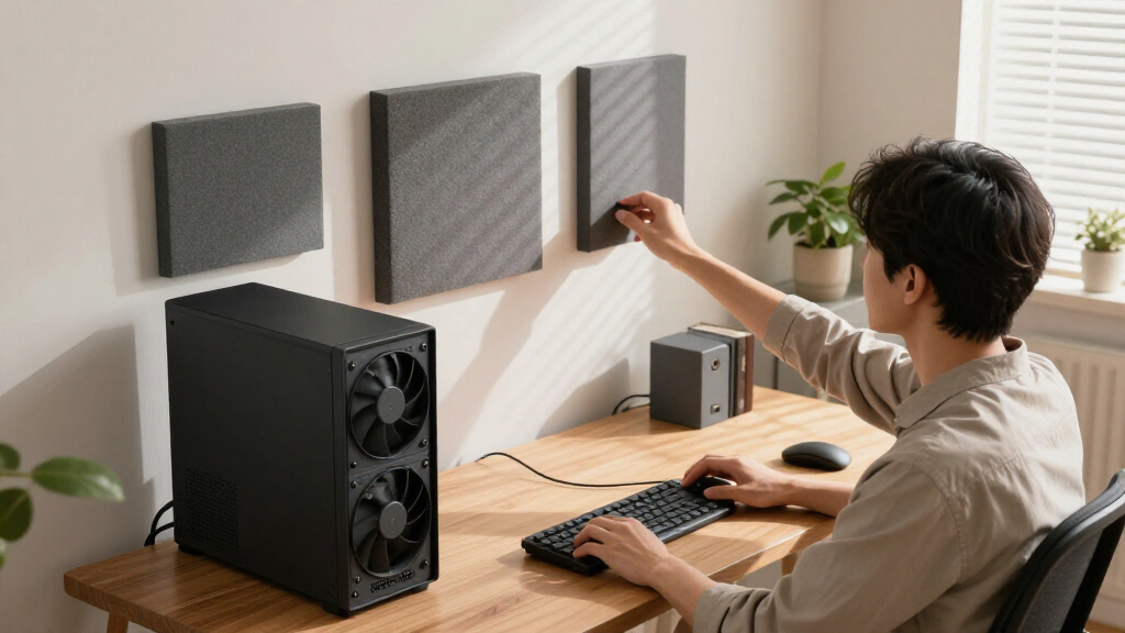 How to Reduce Heat and Noise in a High-Power AI Workstation