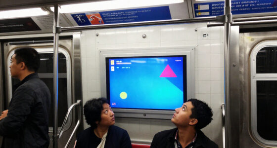 How AI Brands Are Taking Their Message To New York City Transit
