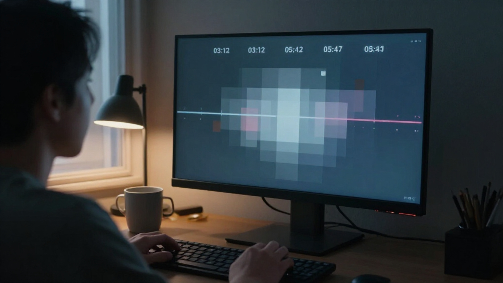 How “BLACKOUT — 03:12–05:47, Verlicht” Explores AI Narrative Resource Depletion